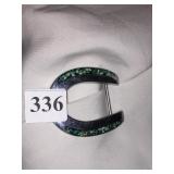 TURQUOISE ACCENT BUCKLE
