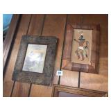PRINT BY ML SANDFORD IN DECORATIVE BOARD FRAME