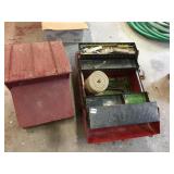 SMALL BENCH, TOOL BOX