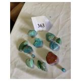 TURQUOISE POLISHED STONES