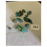 TURQUOISE POLISHED STONES