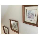 BRUNTON PARISH CHURCH, 3 PRINTS BY CODY CARLOON