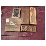 CARVED BLOCKS/MOLDS