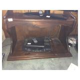 PINE SIDE TABLE 29.5" W X 16.5" D X 21.5" H