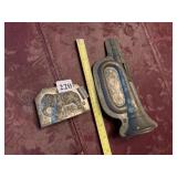 9" HORN MOLD, AND ELEPHANT MOLD
