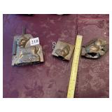 LAMP MOLD, ROOSTER AND DUCK