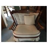 OVER SIZE HARDROCK MAPLE CHAIR 39" W X 29" D