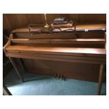 CABLE SPINET PIANO PLAYS GREAT 57" W X 24" D X