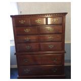 BROYHILL DRESSER 6 DRAWER 37" X 19" X 50" H