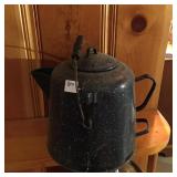 PORCELAIN TEA POT BLUE & WHITE