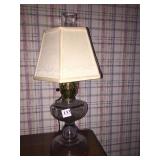 OIL LAMP ELECTRIFIED 19" H