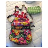 3 CLINIQUE TOTES AND 1 VERA BRADLEY BAG