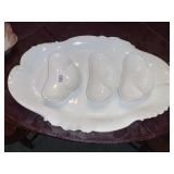 CFH PLATTER AND 6 BONE DISHES