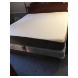 CASPER MATTRESS LIKE NEW AND SPLIT BOX SPRINGS