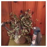 GALVANIZED WATER CAN, WATER PITCHER