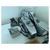 5 USED CAMPBELL STAINELSS STEEL LATHERERS