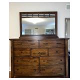 NAPA FURNITURE FIVE DRAWER DRESSER 42" W X 20" D