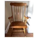 ARROW BACK WOOD ROCKER