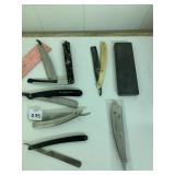 STRAIGHT RAZORS, SHARPENING STONE