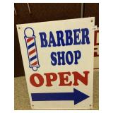 BARBER SHOP SIGN