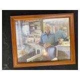 1953 UNION BARBERS PRINT & OWNER