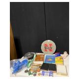 HUSKERS, HOT PLATE, ELECTRICAL BOX ETC.