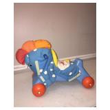 PLASTIC PADDED SEAT CHILDS HORSE 18" X 22"