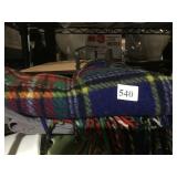 THROW, METAL WALL HANGING BASKETS, ETC.