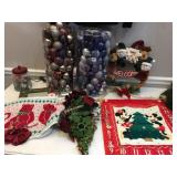CHRISTMAS ORNAMENTS, PICTURE FRAMES, ETC.