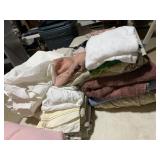 BLANKET, TOWELS, PILLOW, SANDALS, ETC.