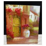 POTTERY PIE PLATE, SPICE OF LIFE CORNING 3QT