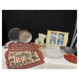 PLACEMATS, TRAY, BUNDT PAN ETC.