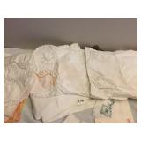 DECORATIVE HANKIES, TABLECLOTHS, DRESSER SCARVES