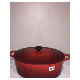 LACRUESET DOUBLE HANDLED ROASTER