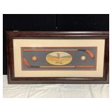 B HORTON "GENTLEMAN GOLFER", FRAMED AND DOUBLE
