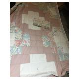 BED SPREAD 90 X 138, 2 PILLOWCASES