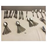 PFALTZGRAFF FLATWARE SERVICE FOR 12, MISSING 2