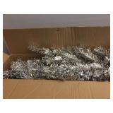SILVER PRE LIT TREE, NOT GOLD