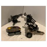 1986 RAMBO CANON, 1986 COLECO ROVER AND 2 REMCO