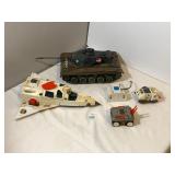 1986 COLECO SPACESHIP AND ROVERS AND PROCESSED