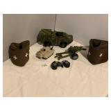 BUDDY L CANON, GI JOE TANK, LANARD CORPS