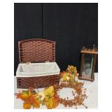 LIFT TOP BASKET, FALL DÉCOR