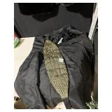 J R NITES BY CALIENDO SZ. 12 SATIN SKIRT, FAUX