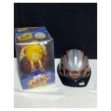 HARLEY DAVIDSON HARD HAT AND M&M LA-Z-BOY CANDY