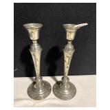 10" MATCHING WEIGHTED STERLING SILVER CANDLE