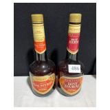 DEKUYPER PEACH AND CINNAMON SCHNAPPS, BOTH SEALED