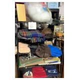 CONTENTS OF TOP 4 SHELVES, INCLUDING BARRY