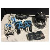 2 PAIRS OF LACROSSE GLOVES, LACROSSE/HOCKEY