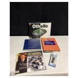 EMPTY STAMP ALBUM, NEW SEALED OTHELLO GAME, YOUR