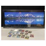 ALASKA PRINT, BASEBALL CARDS